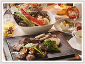 クリスマスステーキディナー